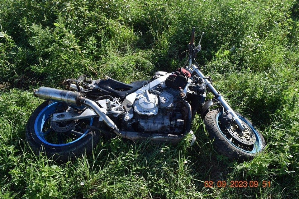 Motorka ostala bez vodiča | Foto: KRPZTT