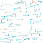 Mapa odstávky vody | Zdroj: Mesto Trava
