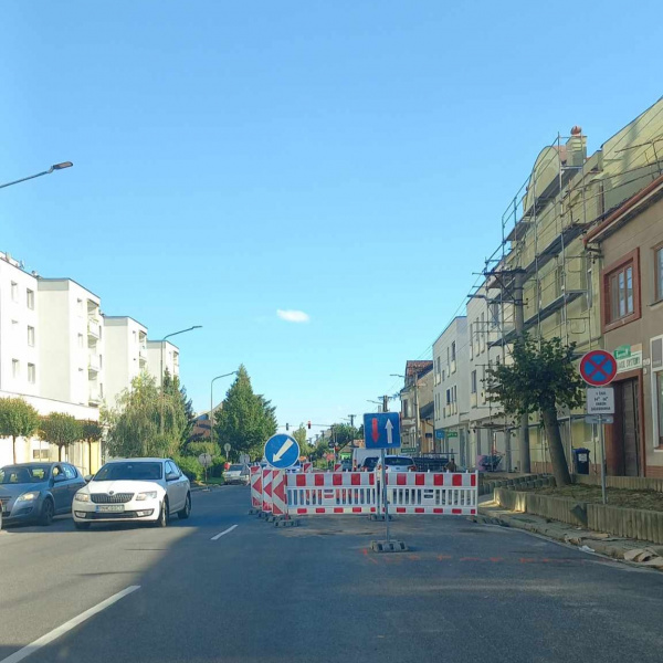 Takto prebiehajú práce v meste | Foto: Fb Vrbové online