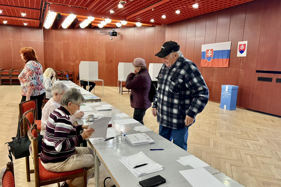 Volebná atmosféra počas spojených volieb v roku 2022 v Senici | Zdroj: Mesto Senica