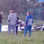 Letecká nehoda na Záhorí. | Foto: Natália Poláková, Zahori.sk