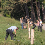 Takto sa pracovalo na ohrade | Zdroj: smolenice.com