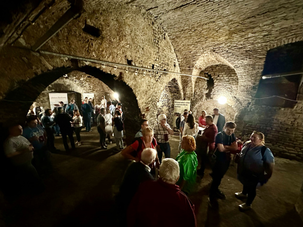 Na snímke pivnica pod Štátnym archívom v Trnave. | Foto: Pavol Holý