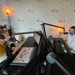 Jana Kirschner v Trnavskom rádiu | Foto: Pavol Holý