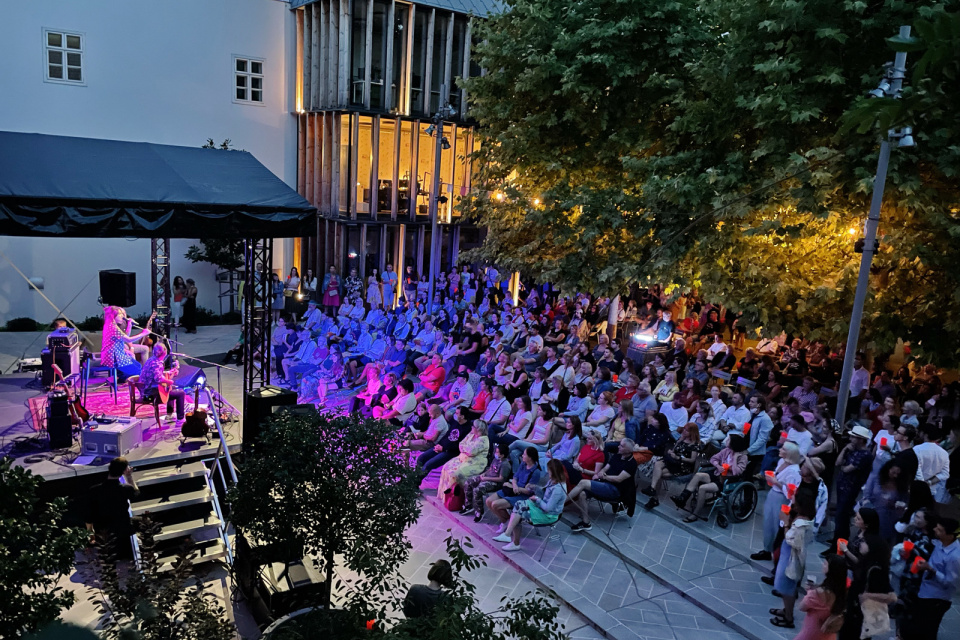 Jana Kirschner na Nádvorí | Foto: Pavol Holý