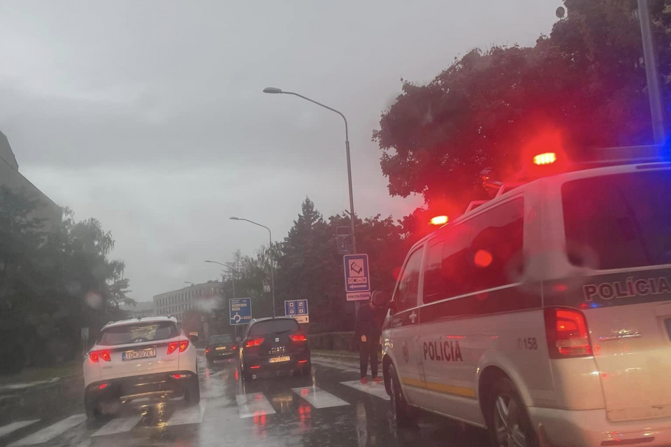 Miesto nehody | Foto: Zuzana B, Fb Dopravný servis - okres Piešťany a okolie