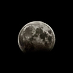 Zatmenie Mesiaca. | Foto: tč, Redakcia