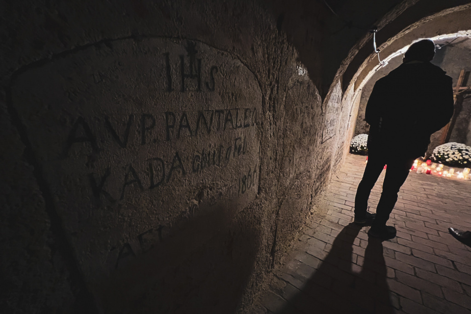 Krypta pod kostolom sv. Jakuba v Trnave. | Foto: Pavol Holý, Trnavské rádio