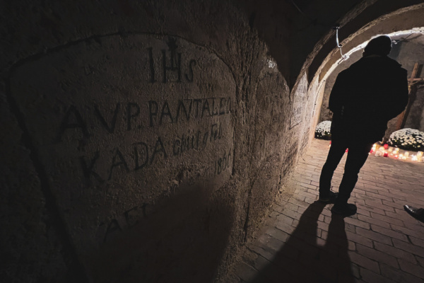 Krypta pod kostolom sv. Jakuba v Trnave. | Foto: Pavol Holý, Trnavské rádio