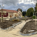 Park pri Sokolovni sa mení na nepoznanie | Zdroj: Mesto Senica