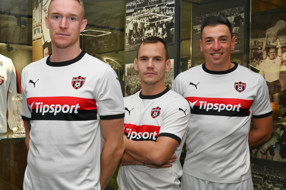 Spartakovci nových dresoch | Zdroj: Spartak Trnava