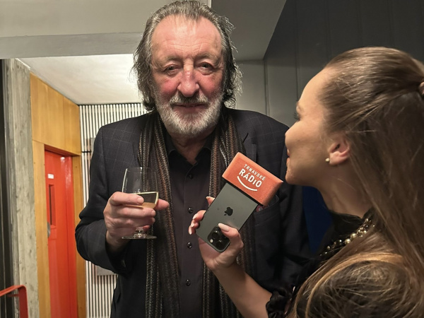 Bolek Polívka po predstavení | Foto: Kamila Pánisová