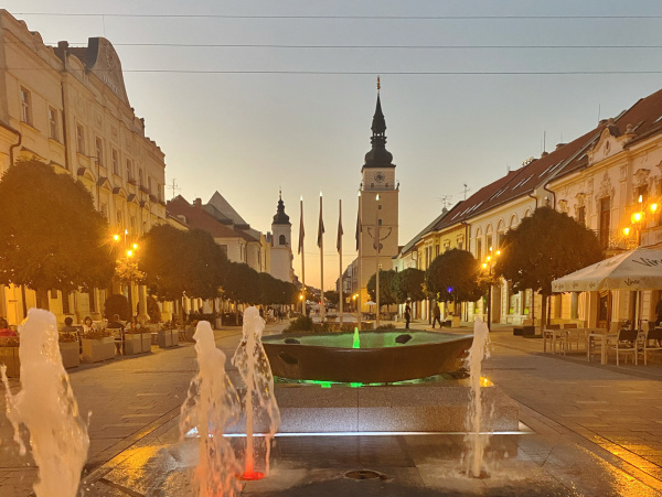Kráľovská fontána na pešej zóne v Trnave. | Foto: Pavol Holý, Trnavské rádio