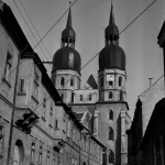 Kostol sv. Mikuláša na raritnej historickej fotografii | Gróf Esterházy Károly Múzeum - Pápa