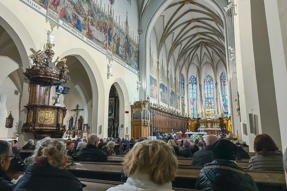 Trnavská novéna víta každoročne množstvo veriacich. Ilustračné foto z 15. novembra 2023. | Foto: Pavol Holý