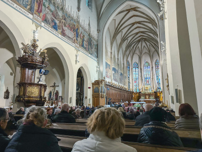 Trnavská novéna víta každoročne množstvo veriacich. Ilustračné foto z 15. novembra 2023. | Foto: Pavol Holý