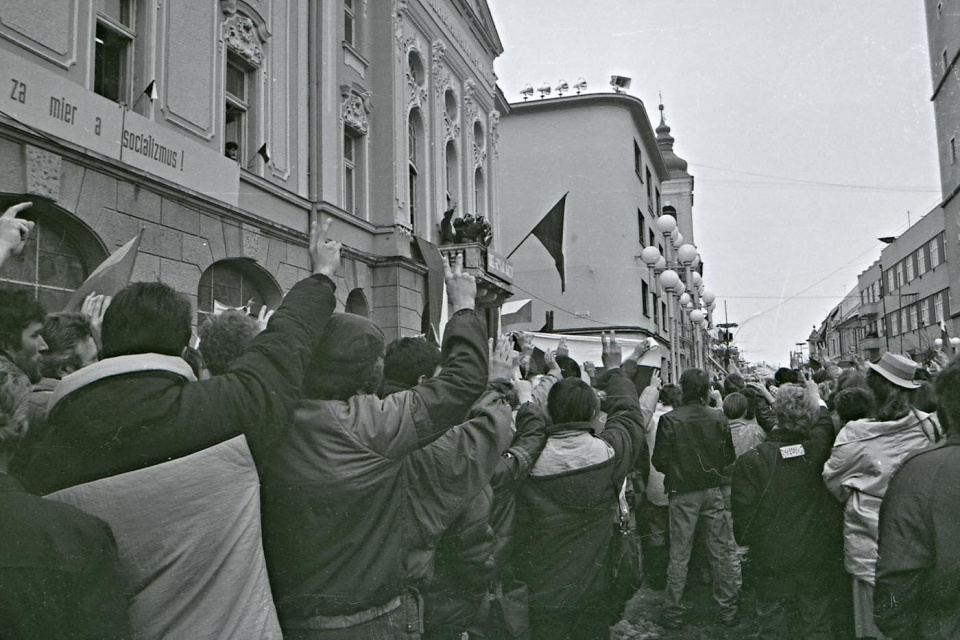 Novembrové dni 1989 v Trnave. | Foto: ZSLM