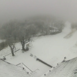 Ranná snehová nádielka pod vrcholom Veľkej Javoriny. | Zdroj: Holubyho chata