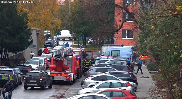 Na Garbiarskej zasahovali záchranné zložky | Zdroj: Mp Sereď