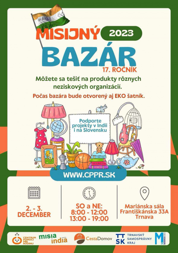 Misijný bazár 2023. | Zdroj: cpr