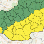 Mapa výstrah | Zdroj: SHMÚ 
