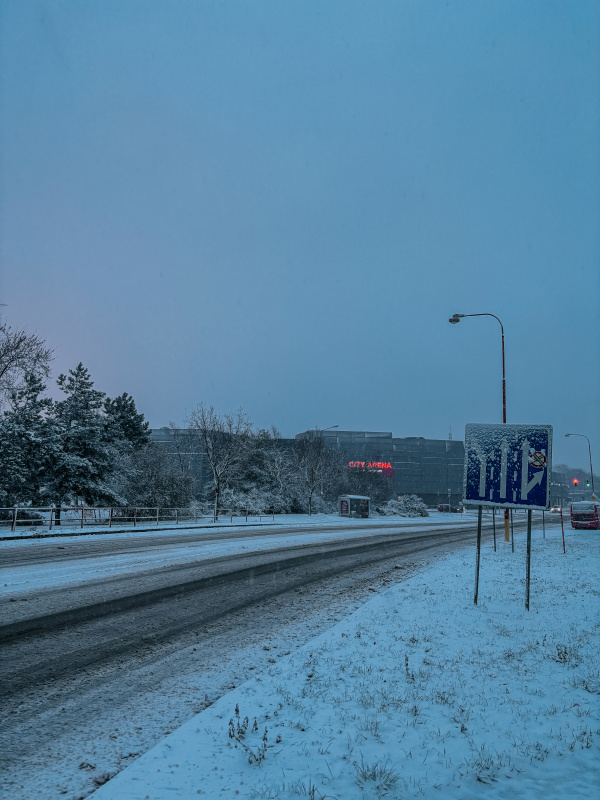 Zasnežená Trnava | Foto: Zuzana Benková, Trnavské rádio