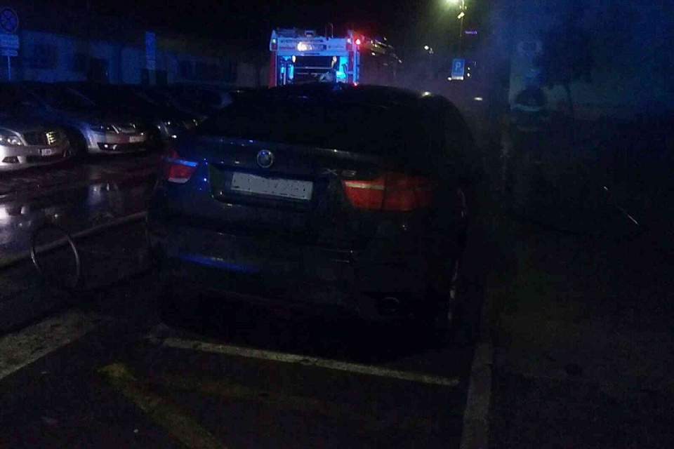 Požiar auta v Seredi | Zdroj: Krajské riaditeľstvo HaZZ v Trnave