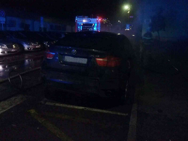 Požiar auta v Seredi | Zdroj: Krajské riaditeľstvo HaZZ v Trnave
