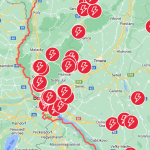 Aktuálna mapa porúch | Zdroj: ZSE