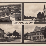 Leopoldov z roku 1949 | Zdroj: historickepohladnice.blogspot.com