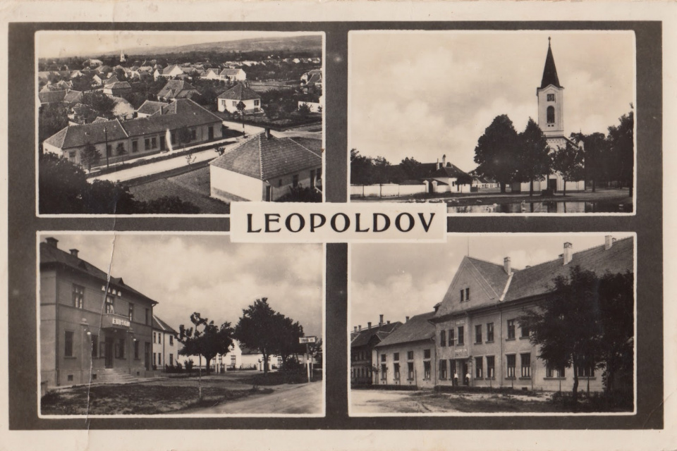 Leopoldov z roku 1949 | Zdroj: historickepohladnice.blogspot.com