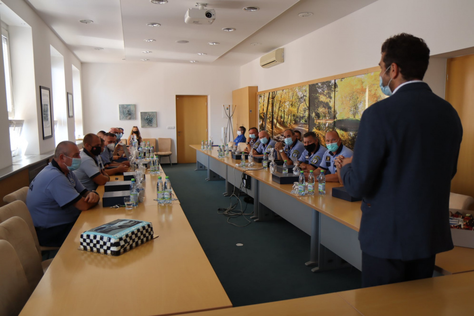 Oslavy Mestskej polície v Hlohovci | Foto: Fb Hlohovec