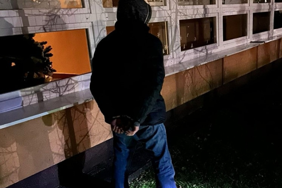 Zadržaný páchateľ | Zdroj: Polícia SR - Trnavský kraj
