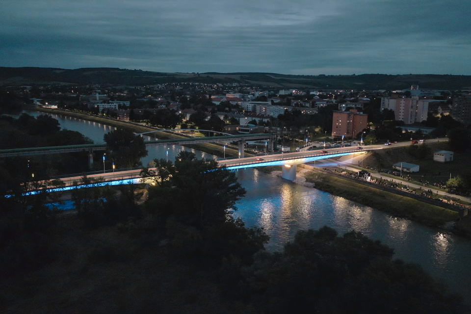 Hlohovecký most po komplexnej modernizácii | Zdroj: TTSK