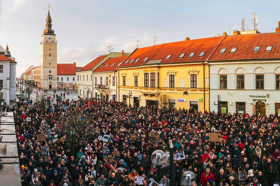 Počet obyteľov tento rok neklesal | Foto: Trnava za slušné Slovensko