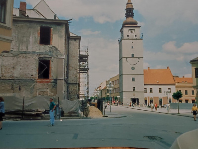 Pracháreň na historickej fotografii z roku 1993. | Zdroj: Fb Trnava / M. B.