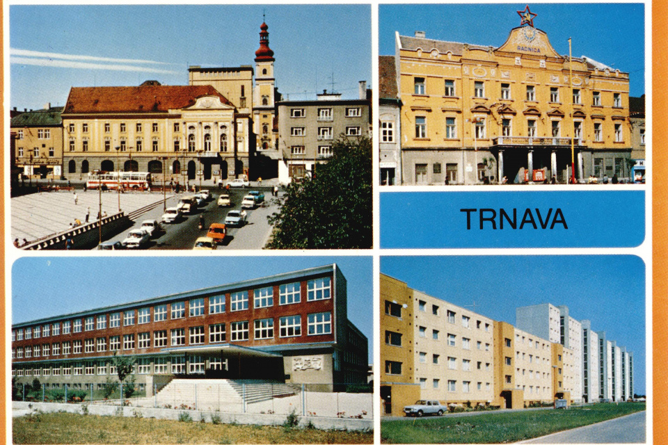 Trnava je bohatá na námestia | Foto: MVSR, Štátny archív Trnava