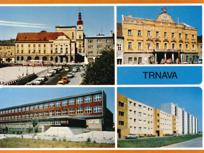 Trnava je bohatá na námestia | Foto: MVSR, Štátny archív Trnava