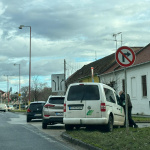 Nehoda na Rybníkovej v Trnave | Zdroj: Zuzana Benková, Trnavské rádio