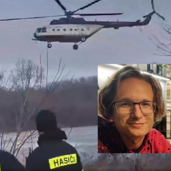 Do pátracej akcie nasadili aj vrtuľník. 18 ročného mladíka však stále niet. | Fotokoláž: Polícia - Trnavský kraj, Trnavské rádio