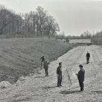 Príprava na výstavbu začiatkom 70-tych rokov | Zdroj: Jozef Šelestiak - Premeny Trnavy vo fotografii