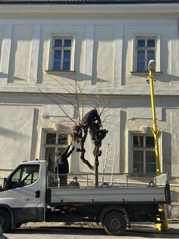 Práce prebiehajú na Štefánikovej ulici | Zdroj: Karin Talajková