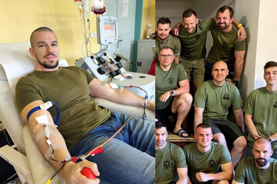 Vojak dostal pomoc, ktorú potrebuje | Zdroj: Ozbrojené sily SR/Seredské novinky