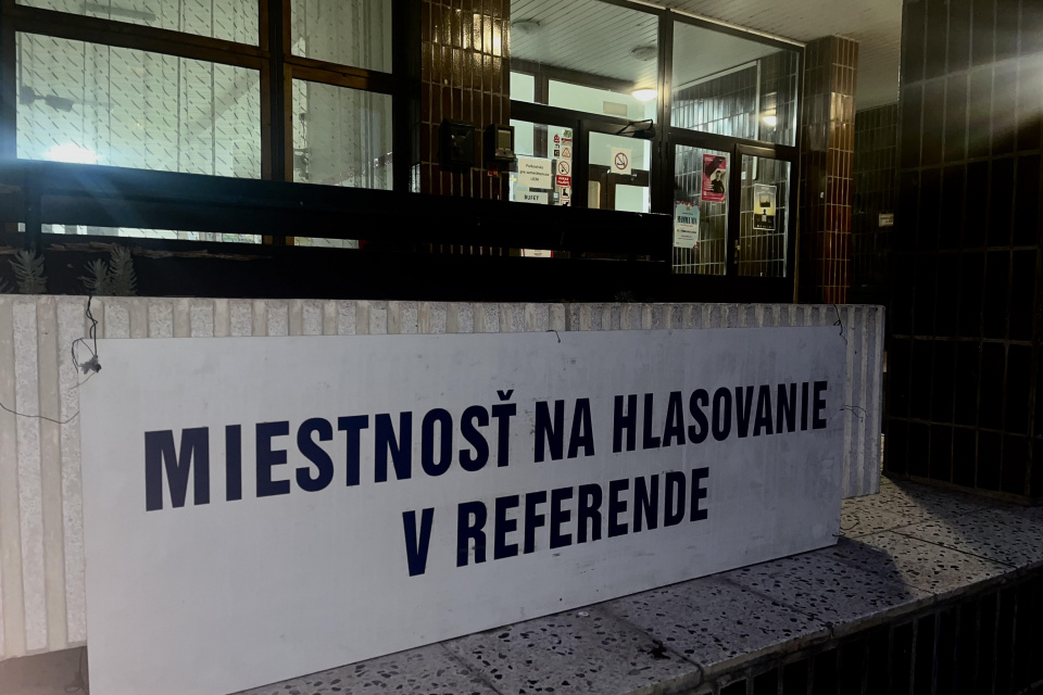 Hlasovacia miestnosť V jame | Foto: Alexandra Štofirová, Trnavské rádio
