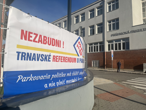 Hlasovať sa dá do 22.00 hod. | Foto: Alexandra Štofirová, Trnavské rádio