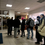 Postupne prichádzajú dáta z okrskov. | Foto: aš, Trnavské rádio
