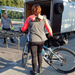 Prívesný vozík cyklobusu | Foto: Karin Talajková