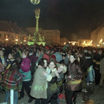 Nový rok v Trnave. 1. január 1998. | Foto: Ivan Majerský, TASR, licencia: Trnavské rádio
