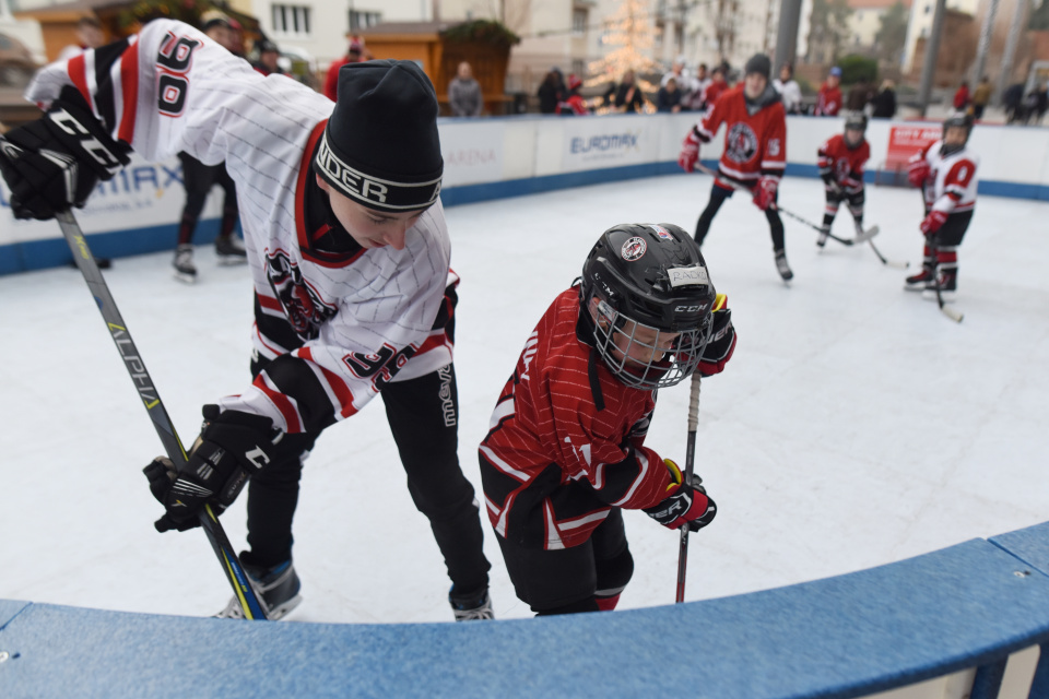 V tíme dbajú aj na výchove novej hokejovej generácie. l Foto: TASR