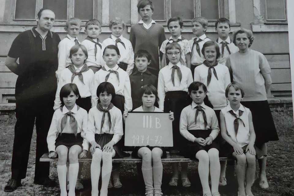 Stará školský fotka z roku 1972 - II. ZŠ 